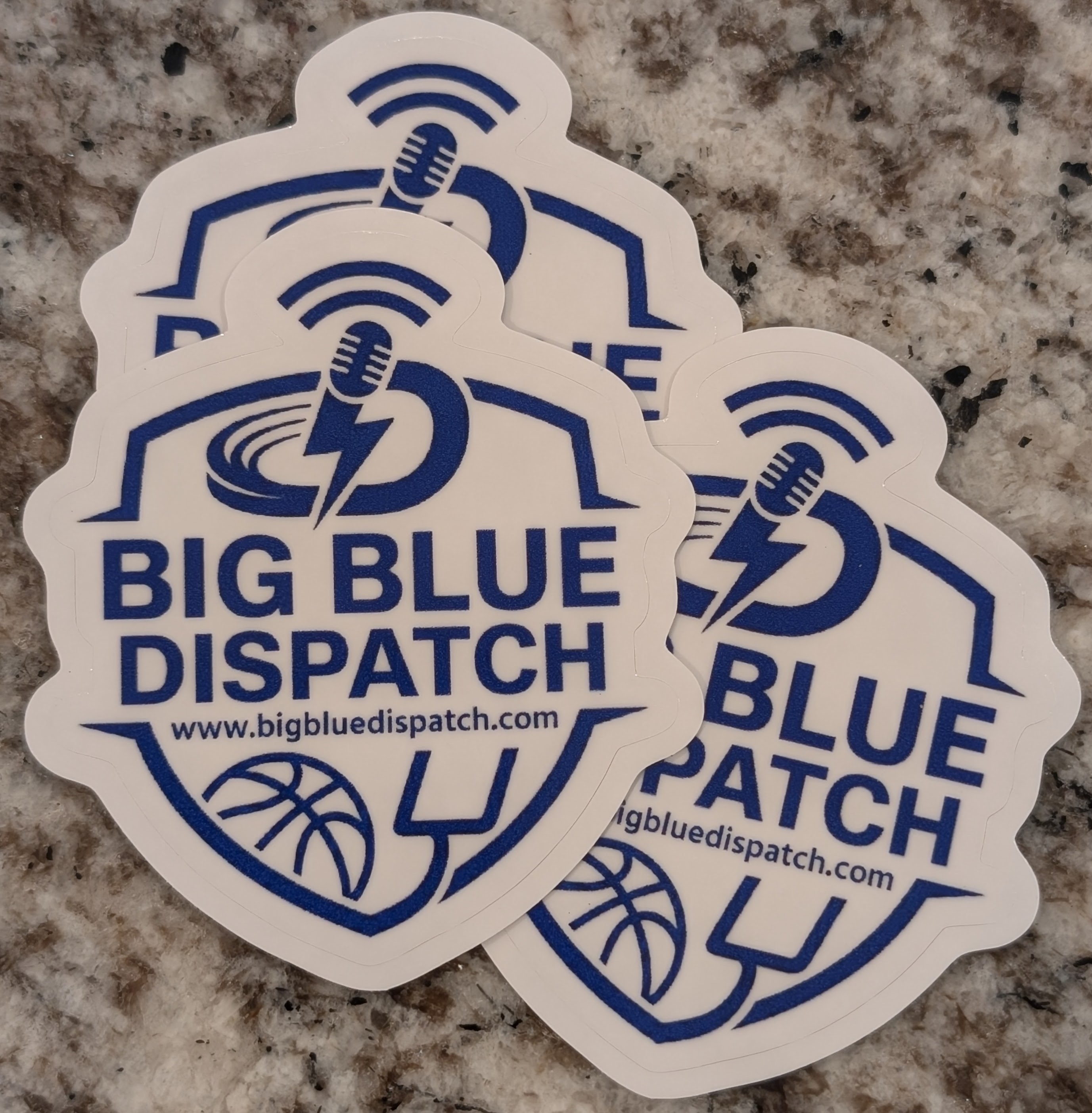 Big Blue Dispatch sticker